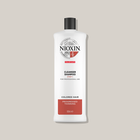 NIOXIN - Shampooing Système 4 | Colorés clairsemés