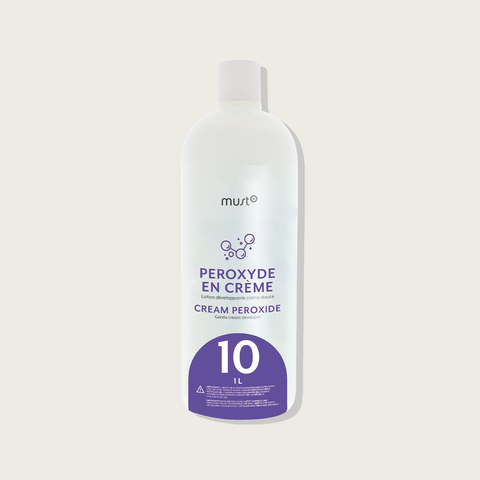 MUST52 - Oxydant peroxyde en crème Litre