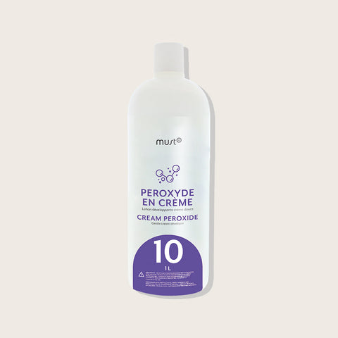 MUST52 - Oxydant peroxyde en crème Litre