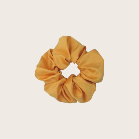 Élastique pour cheveux Scrunchie moutarde