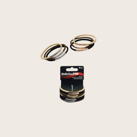 Metal bar hair ties 6 pieces #BESHAEL4UCC#BESHAEL4UCC