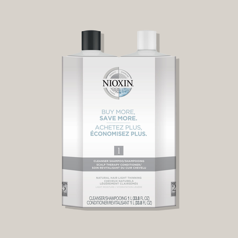 System 1 shamp / cond liter duo