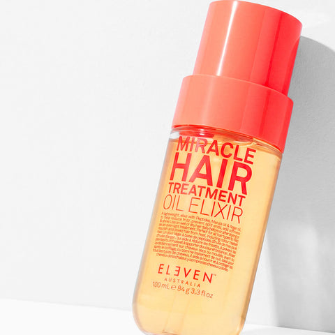 Huile miracle capillaire Eleven Australia pour cheveux brillants et soyeux, flacon de 100 ml, produit de beauté pour les cheveux