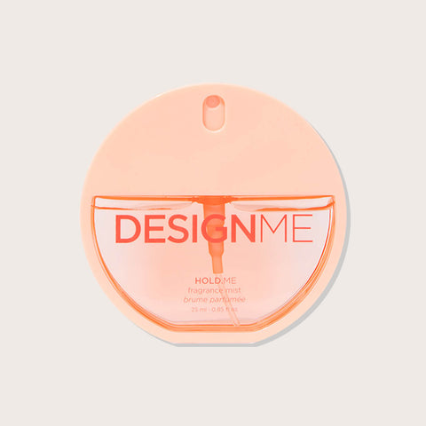 Brume pour cheveux et corps DESIGN.ME HOLD.ME 25ml, spray léger pour fixation et hydratation, bouteille compacte et élégante