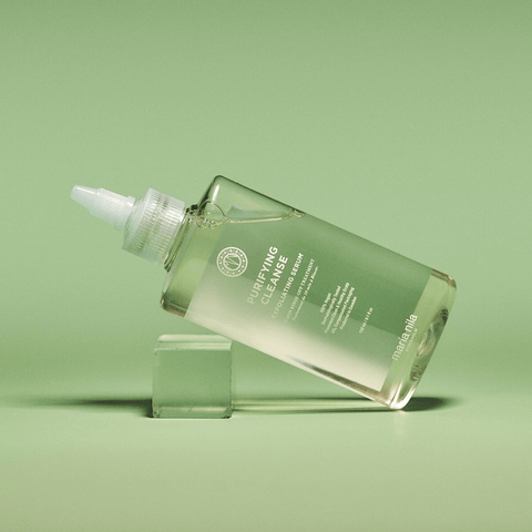 Sérum exfoliant purifiant pour cheveux Maria Nila Purifying Cleanse 150 ml, texture légère et traitement capillaire.