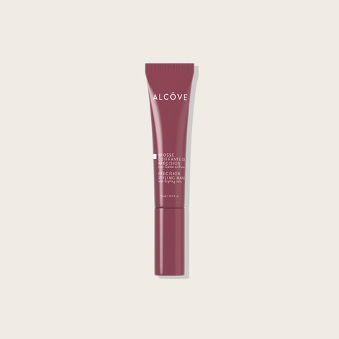 Brosse coiffante de précision Alcôve pour cheveux, 15 ml, outil de styling capillaire avec poils fins et maniables.