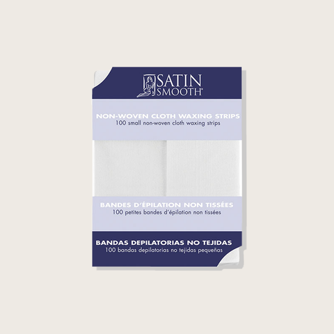 LARGE NON WOVEN WAXING STRIPS 100/PK #SSWA07