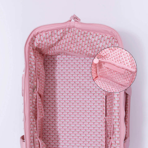 Sac de transport Design.Me Ally Nicole pour produits professionnels, avec espace dédié et poignées confortables.