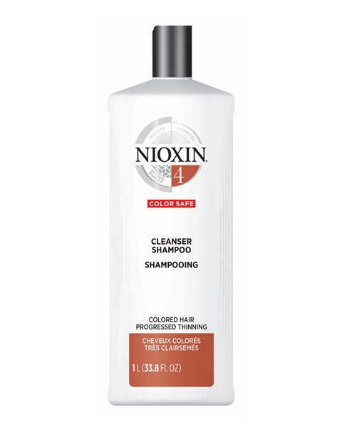 NIOXIN - Shampooing Système 4 | Colorés clairsemés