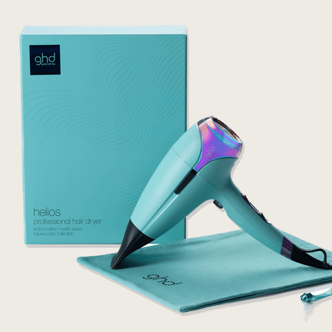 GHD - Sechoir Helios Sarcelle + Sac Édition Limitée