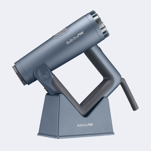 Séchoir professionnel Babylisspro Airsquare nano-titanium, outil de coiffure avec design compact et technologie avancée.