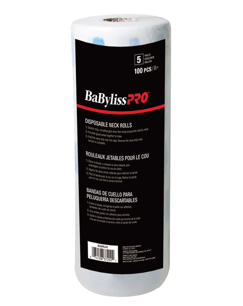 BABYLISSPRO - Rouleaux de bandes pour le cou 5 pqt | BESNKRLUCC - Beaute Star prod B2C