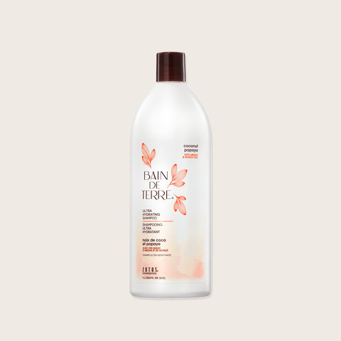 BAIN DE TERRE - Shampooing ultra hydratant Coconut Papaya Litre
