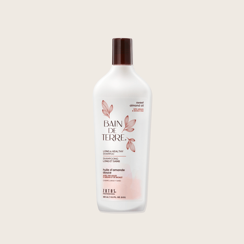 Sweet almond oil long and healthy shampoo