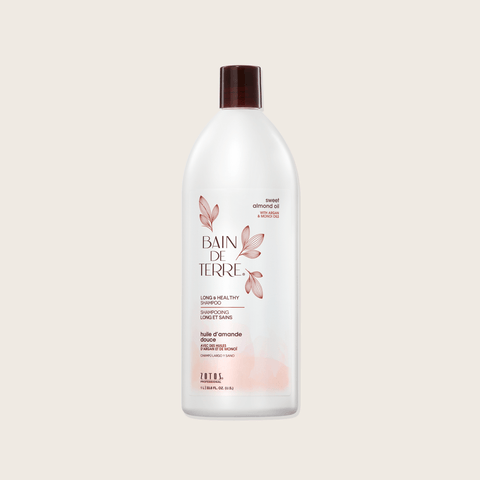BAIN DE TERRE - Shampooing longs et sains Sweet Almonds Oil Litre