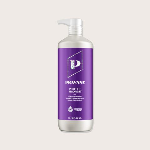 PRAVANA - Shampooing neutralisant Perfect Blonde Litre