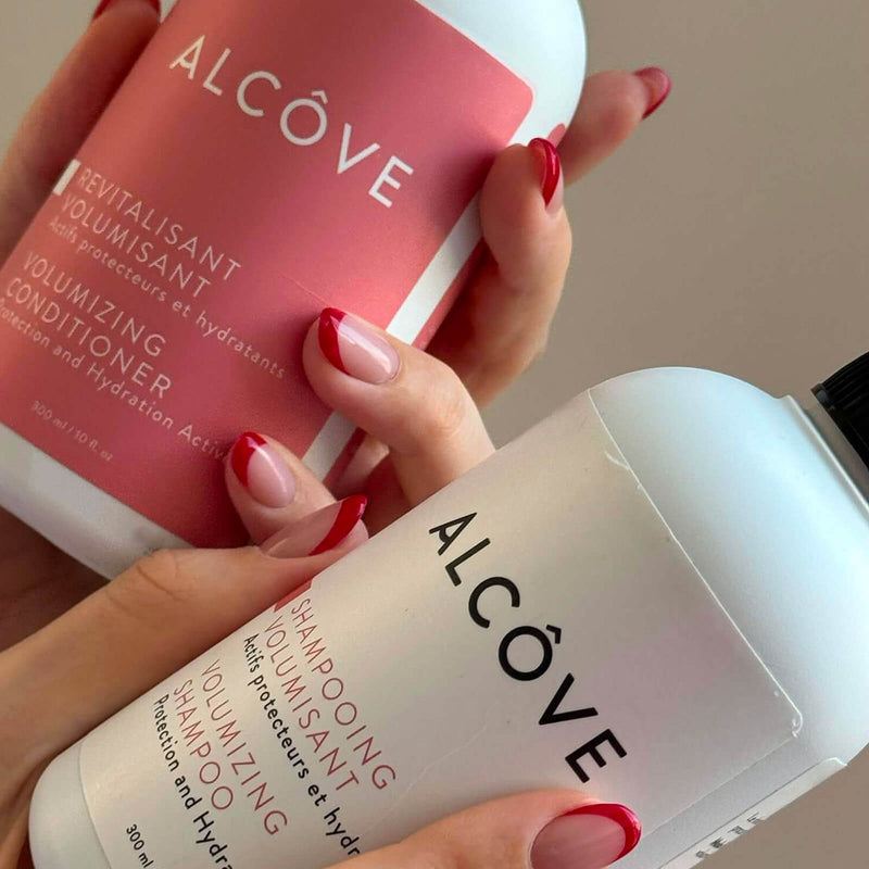 Shampooing et révitalisant volumisant - ALCÔVE