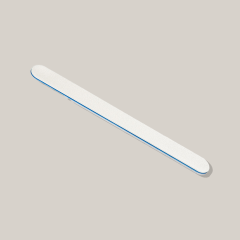 White Cushioned Nail File DP-29-W