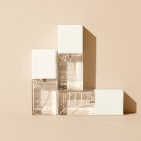 Eau Autobronzante Pour le Visage 75 ml - Foncée Nuda