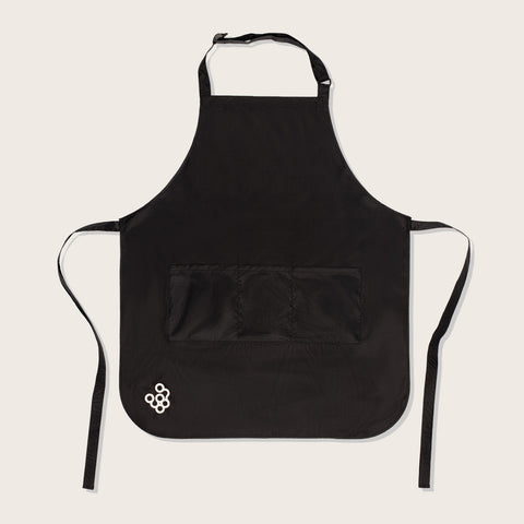 Tablier à coloration noir imperméable Framar, outil de protection pour cheveux, en tissu résistant à l'eau.