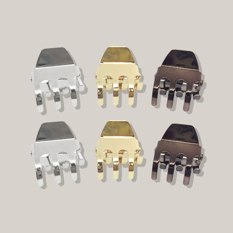 Mini hair clips set 6 pieces #BESHACL1UCC 