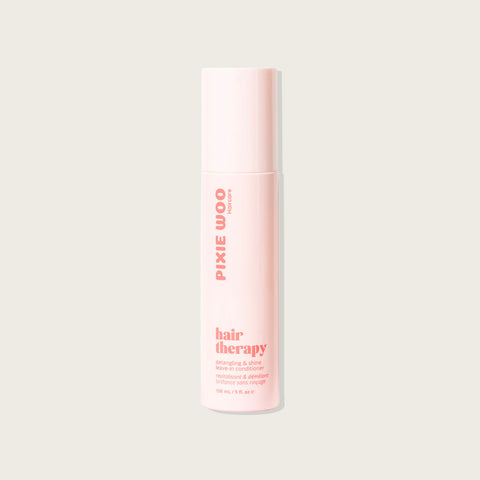 Revitalisant et démêlant sans rinçage Pixie Woo pour cheveux, flacon de 150 ml, soin capillaire nourrissant et adoucissant