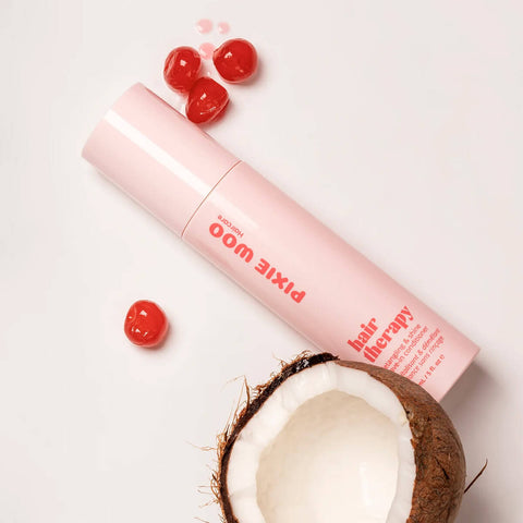 Revitalisant et démêlant sans rinçage Pixie Woo pour cheveux, flacon de 150 ml, soin capillaire nourrissant et facile à coiffer
