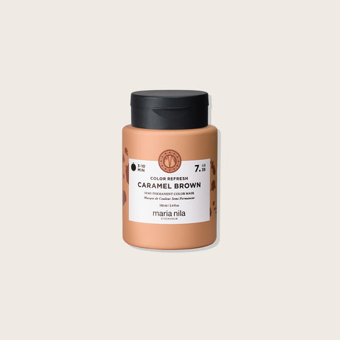 MARIA NILA - Masque Colour Refresh | Caramel Brown 7.35 100 ml