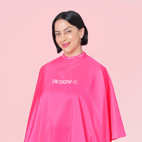 DESIGN.ME - Cape à coupe rose bonbon