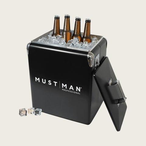 Matte Black Retro Cooler Box