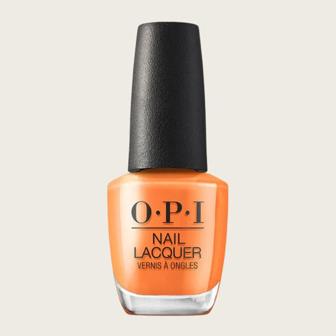 Vernis à ongles OPI Prideful Peach, teinte pêche éclatante, pour une beauté des ongles sophistiquée.