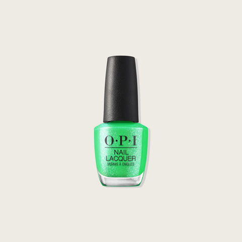 Vernis à ongles OPI Lime of My Life, couleur vert lime, dans un flacon de beauté pour ongles.