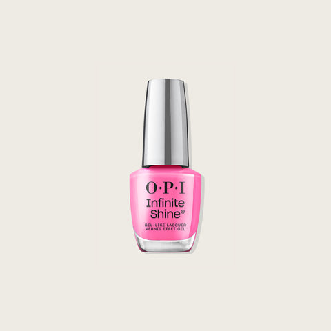 Verre à ongles OPI INFINITE SHINE Beat Goes Neon et On, couleur néon brillante pour la beauté des ongles.