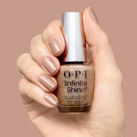 Verre à ongles OPI Infinite Shine My Private Yacht, teinte bleu pastel, finition brillante, pour beauté des ongles élégante.