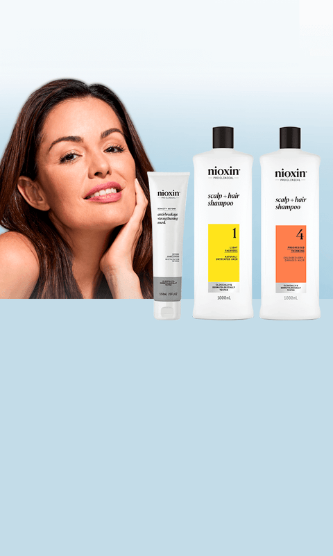Masque GRATUIT avec 2 soins Nioxin