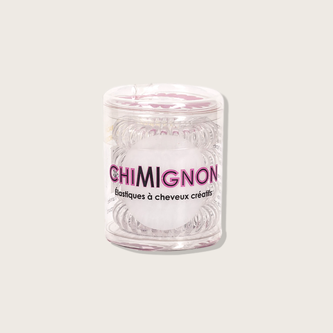 (BOX/4) CLEAR CHIMIGNON ELASTIC