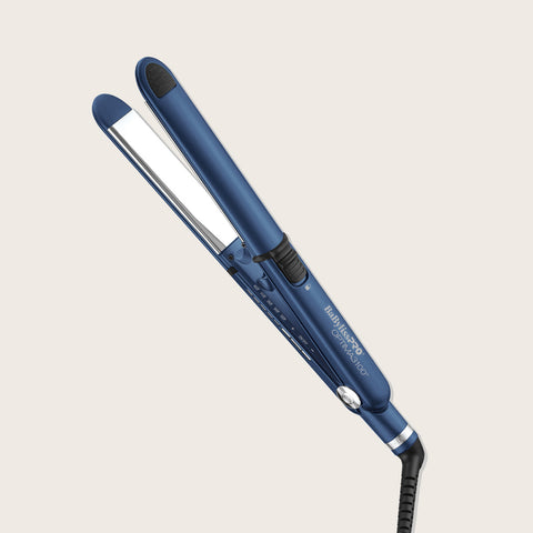 Fer plat en acier inoxydable Babylisspro 1" collection Twilight, outil professionnel pour styling capillaire.