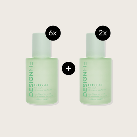 Promotion 6x GLOSS.ME Oils + 2x free GLOSS.ME Oils