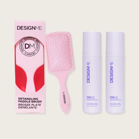 Promotion 2x FAB.ME Benefits 230 ML + 1x Free Paddle Brush