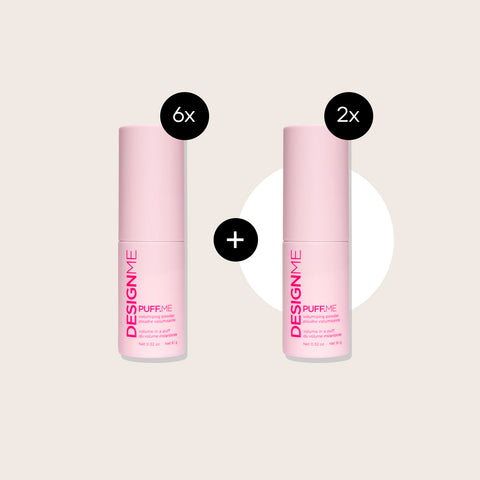 Promotion PUFF.ME 6x volumizing powders + 2x freebies