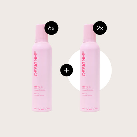 Promotion 6x Volumizing Puff.Me + 2x Volumizing Puff.Me free