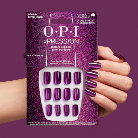 OPI - xPRESS/ON Beyond Berry Janes AN053S