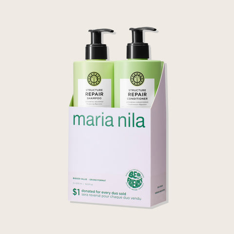 MARIA NILA - Duo Shampooing et Revitalisant Structure Repair 500 ml