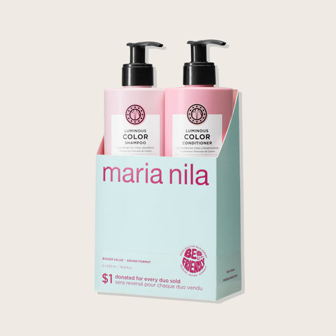 MARIA NILA - Duo Shampooing et Revitalisant Luminous Colour 500 ml