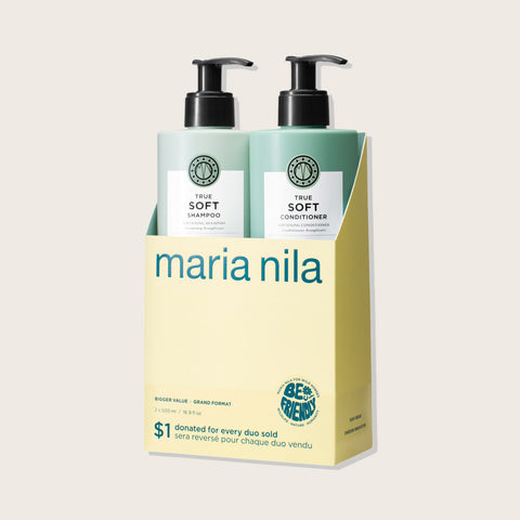 MARIA NILA - Duo Shampooing et Revitalisant True Soft 500 ml