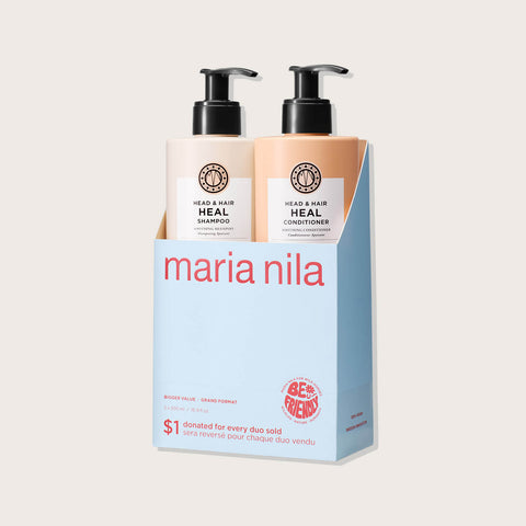 MARIA NILA - Duo Shampooing et Revitalisant Head & Hair Heal 500 ml