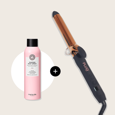 Promotion 1x Fer à friser Curl + 1x Spray thermo protecteur