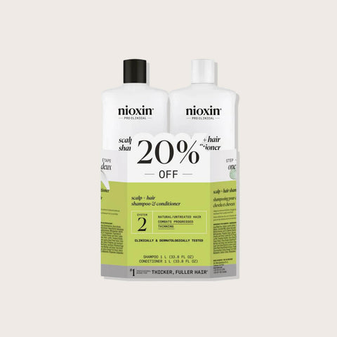 System 2 shamp/cond liter duo