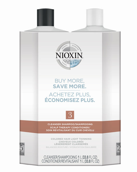 System 3 shamp / cond liter duo