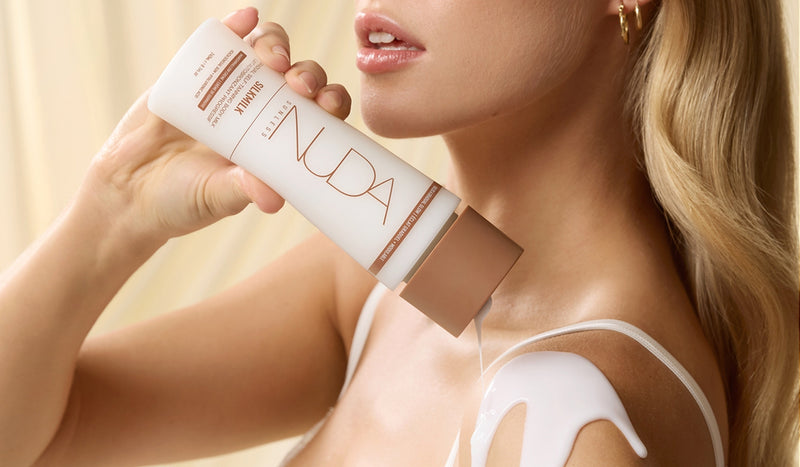 Lait autobronzant progressif Silkmilk de Nuda